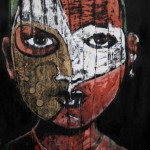  African dream, 65 x 80 cm, olieverf op papier